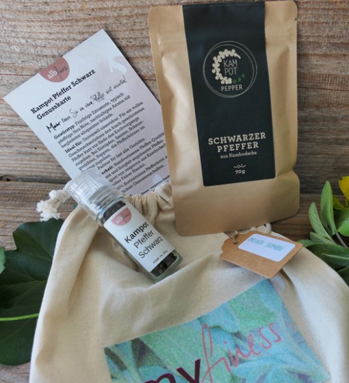 Pfeffer TO GO Geschenk - für Kochfans