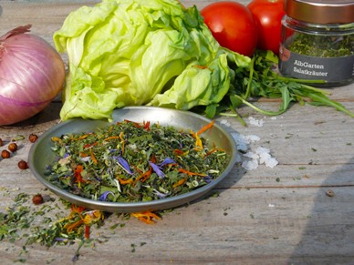 Bio Salatkräuter Erntefrisch